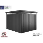 Vrtna kućica HighLine Biohort tamno siva 275x315x222 cm Vel. H5