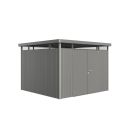 Vrtna kućica HighLine Biohort 315x315x222 cm Vel. H6 metalik siva 2 vrata