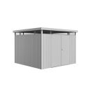 Vrtna kućica HighLine Biohort 315x315x222 cm Vel. H6 metalik srebrna 2 vrata