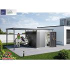 Vrtna kućica HighLine Biohort sa bočnom nadstrešnicom H5 275x315x222