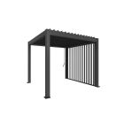 Biohort Pergola bočna stranica žaluzina 3 m metalik tamno siva