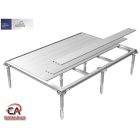 SmartBase PLUS temelj za Europa vrtnu kućicu Biohort 222x222 cm veličina 4