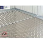 Aluminijska podnica za Europa vrtnu kućicu Biohort 141x141 cm veličina 2