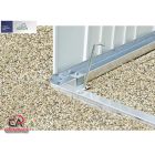 Aluminijski nosivi okvir za MiniGarage Biohort 117x198x4 cm