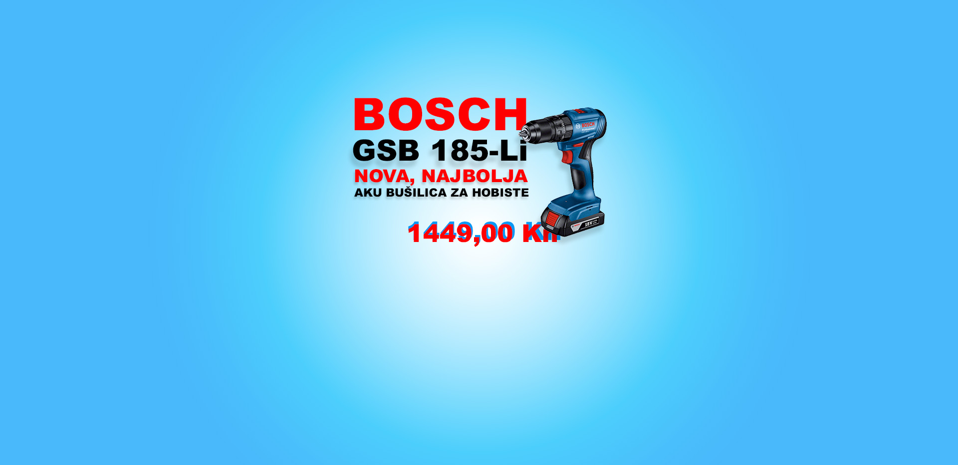 Bosch GSB 185-Li